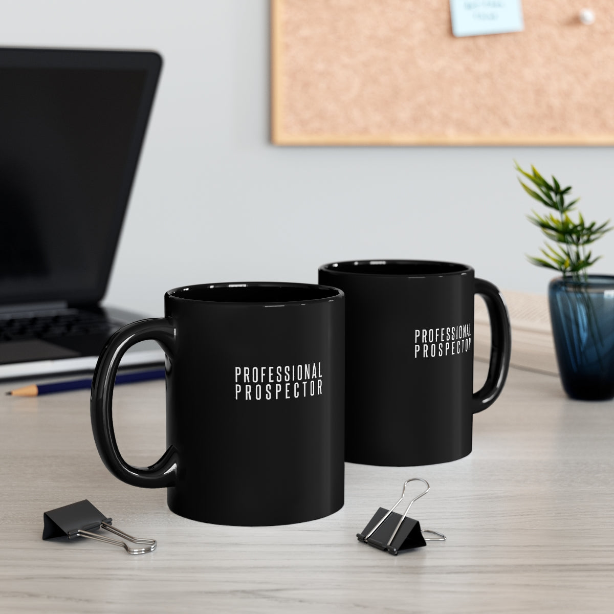 Professional Prospector Classic 11oz Black Mug