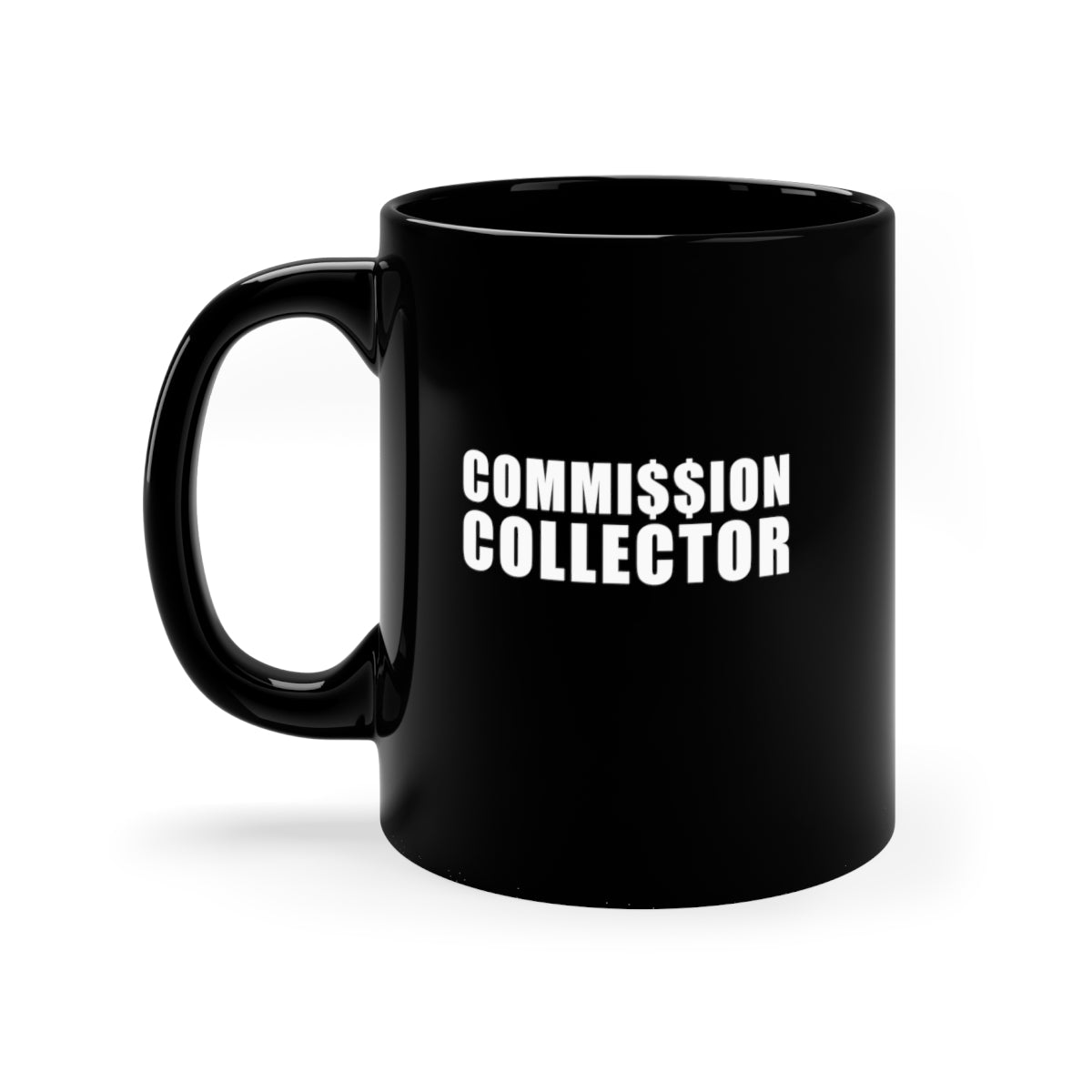 Commission Collector Classic 11oz Black Coffee Mug