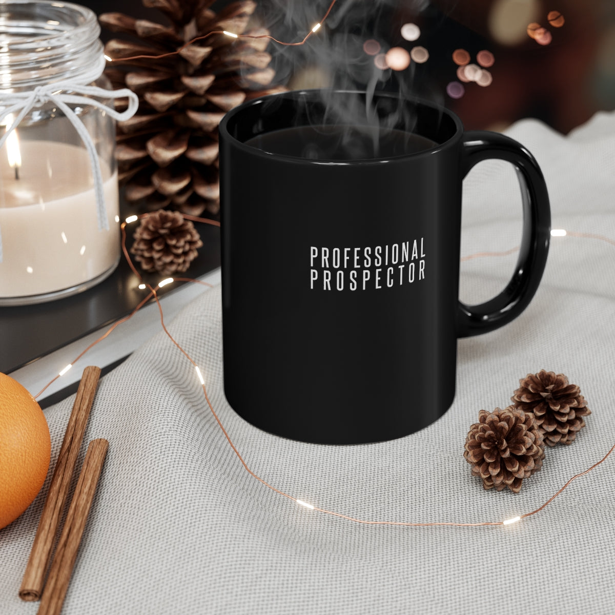 Professional Prospector Classic 11oz Black Mug