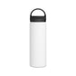 I run on referrals Stainless Steel Water Bottle, Handle Lid