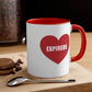 I Heart Expireds Red 11oz Accent Coffee Mug