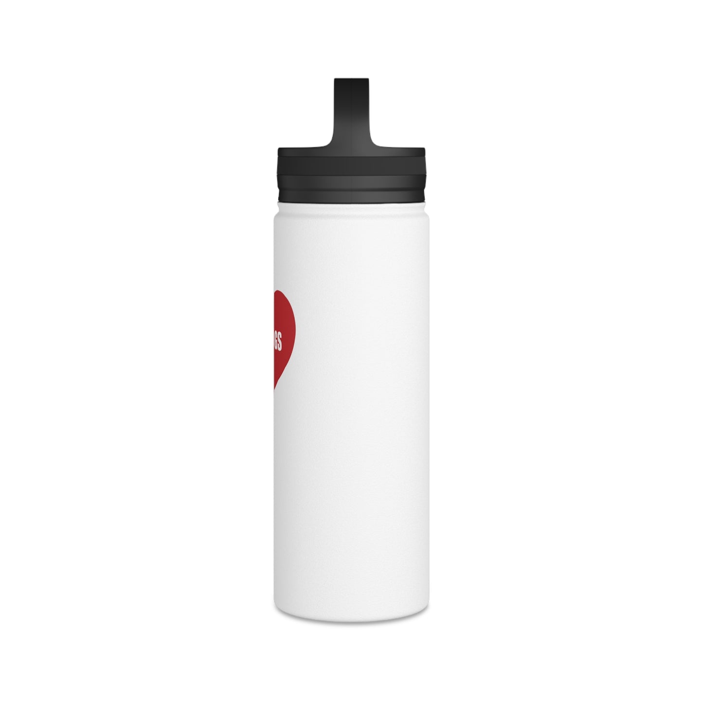 Listing Love 18 oz Stainless Steel Water Bottle, Handle Lid