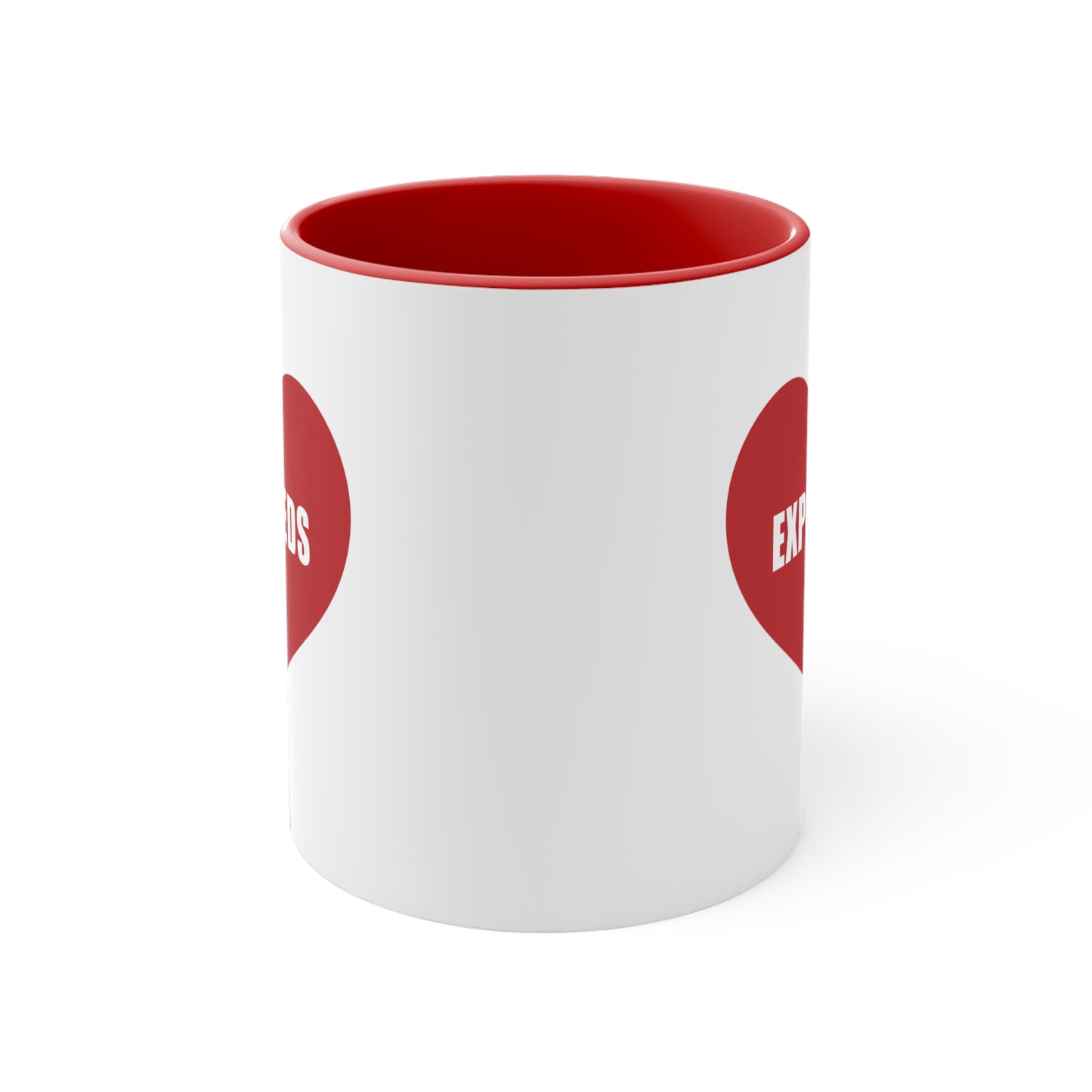 I Heart Expireds Red 11oz Accent Coffee Mug