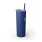 Professional Prospector Skinny Tumbler with Straw, 20oz