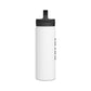 SOLD! Billboard Style Stainless Steel Water Bottle, Handle Lid