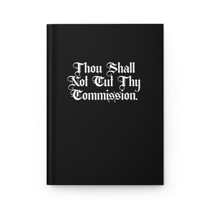 Thou Shall Not Hardcover Journal Matte