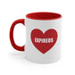 I Heart Expireds Red 11oz Accent Coffee Mug