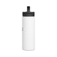 I run on referrals Stainless Steel Water Bottle, Handle Lid