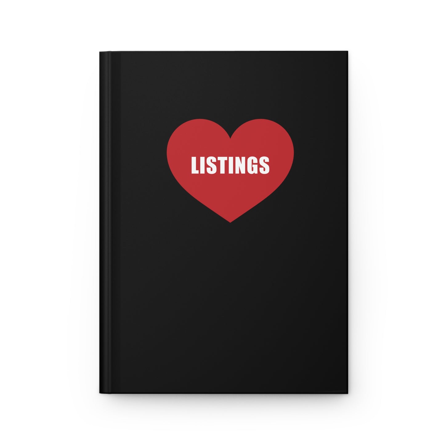 Listing Love Hardcover Journal Matte