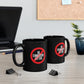 No Commission Cutting 11oz Black Coffee Mug
