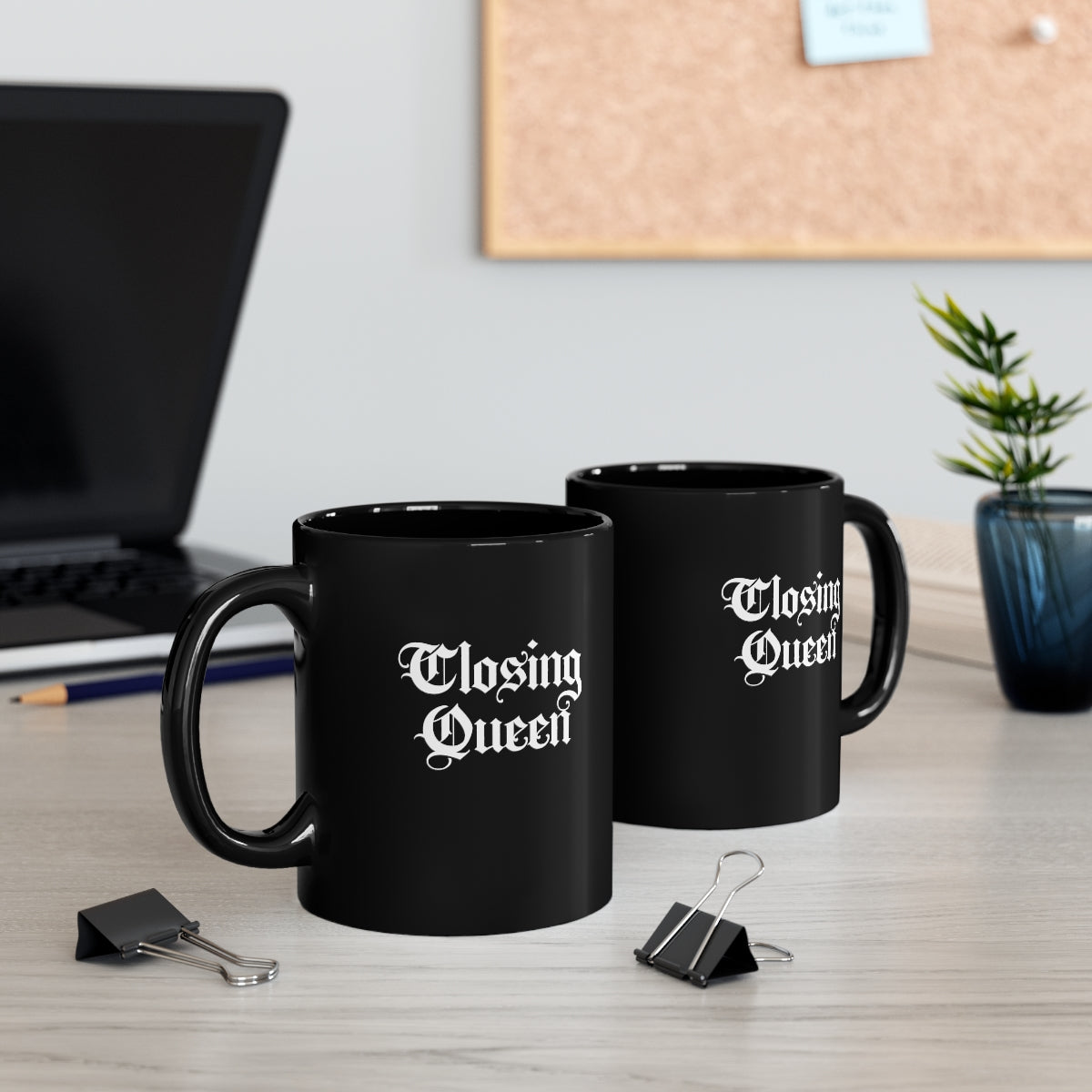 Closing Queen Classic 11oz Black Mug