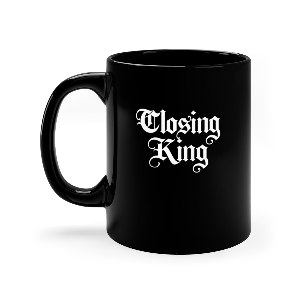 Closing King Classic 11oz Black Mug