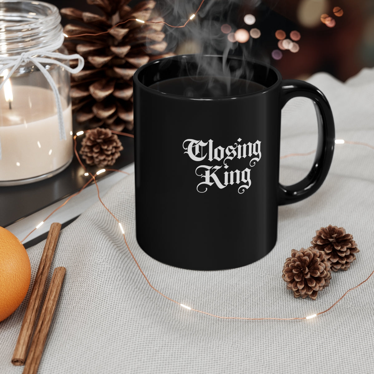 Closing King Classic 11oz Black Mug