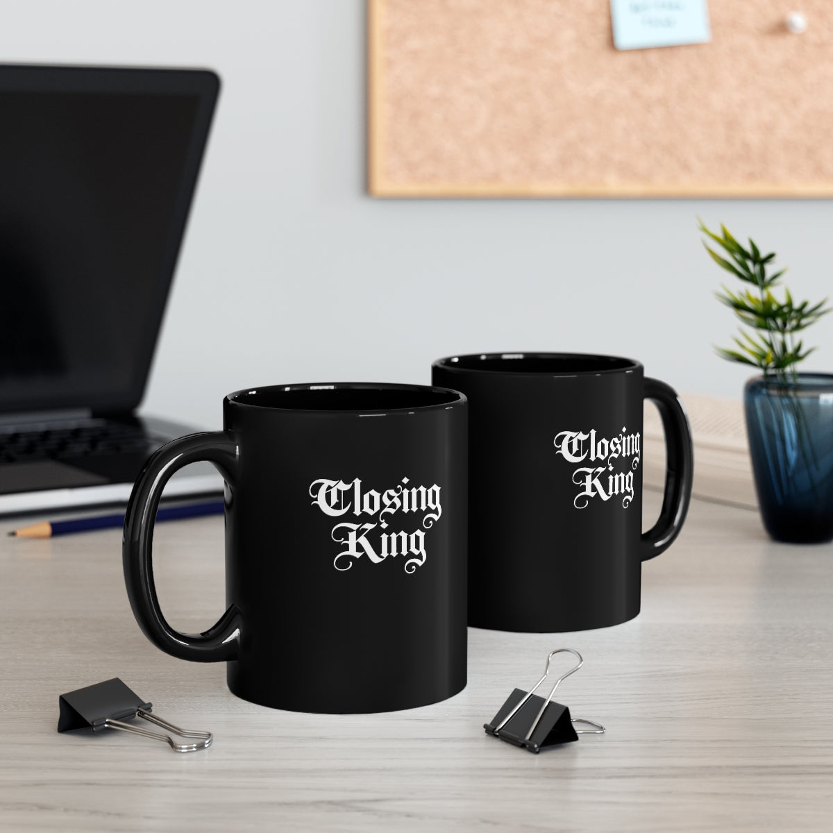 Closing King Classic 11oz Black Mug