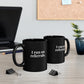 I run on referrals Classic 11oz Black Coffee Mug