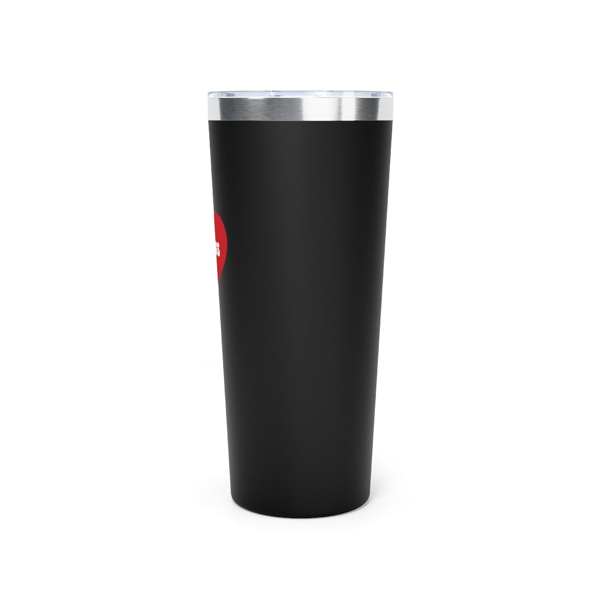 Listing Love Copper Vacuum Insulated Tumbler, 22oz Black