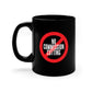 No Commission Cutting 11oz Black Coffee Mug