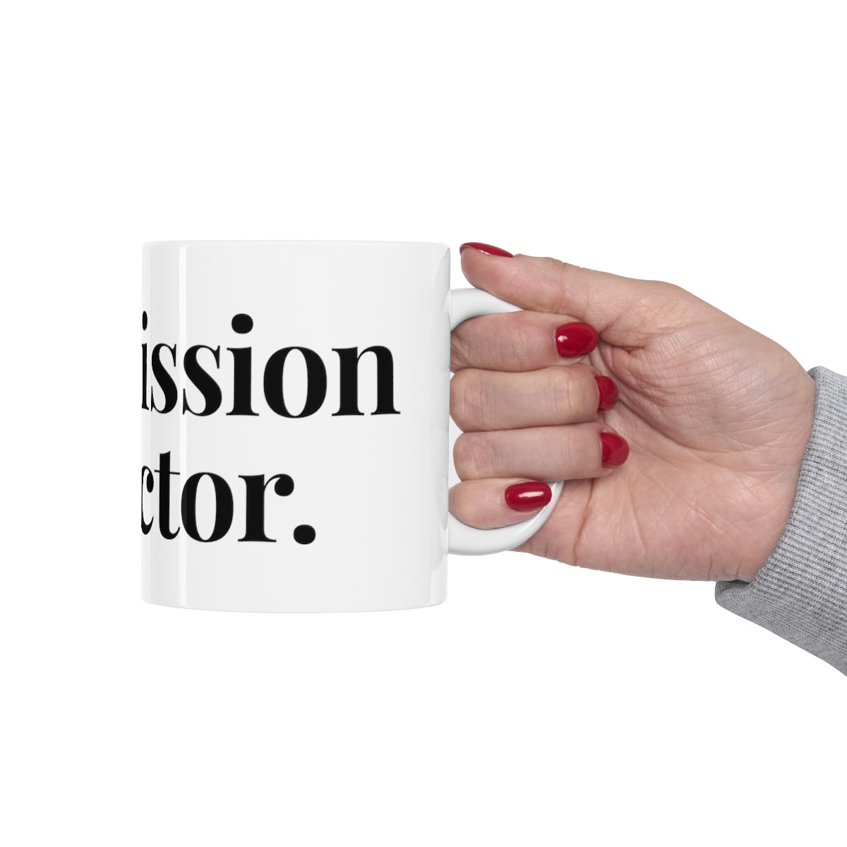 Commission Collector Oversized Print, 11oz White Coffee Mug