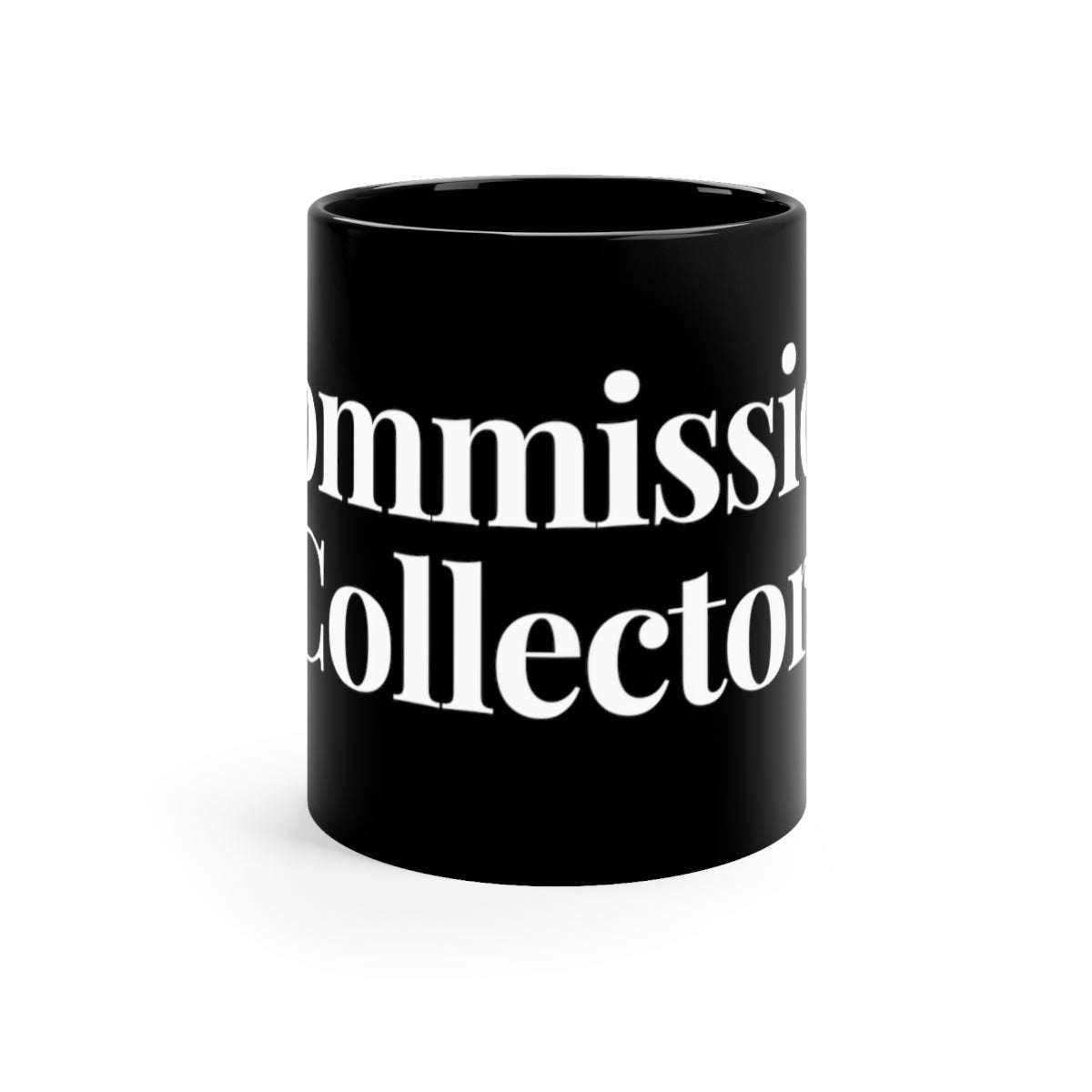 Commission Collector Oversized Print, 11oz Black Coffee Mug