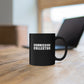 Commission Collector Classic 11oz Black Coffee Mug