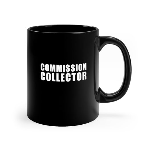 Commission Collector Classic 11oz Black Coffee Mug