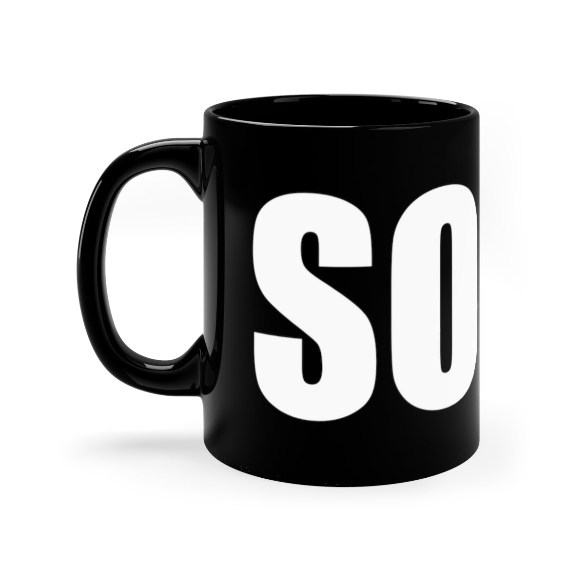 SOLD! Billboard Style Classic 11oz Black Coffee Mug